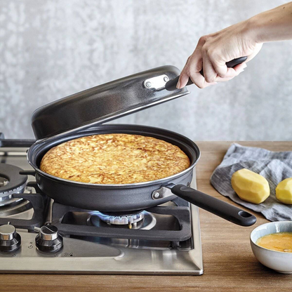 Friggitrice Doppia Faccia - CHEFF PRO™: La Padella Multifunzionale per Portare la Tua Cucina al Livello Successivo